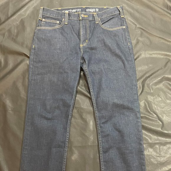 Carhartt Straight Fit 33x30 Jeans - Picture 1 of 4